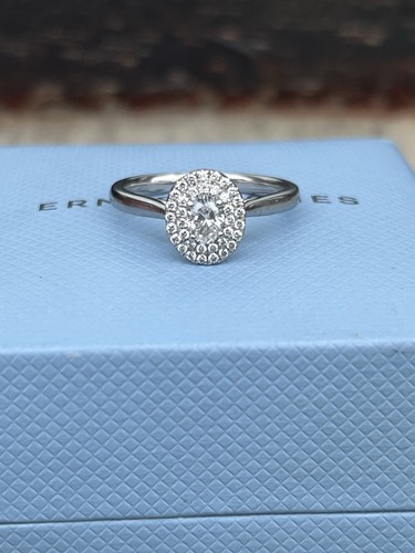 Platinum 50ct diamond - diamond, oval