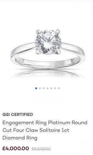 Natural diamond solitaire - diamond,