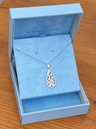 Ernest jones diamond necklace - diamond,