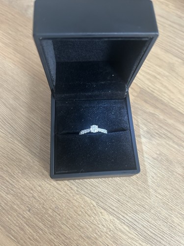 Platinum diamond engement - engement, ring