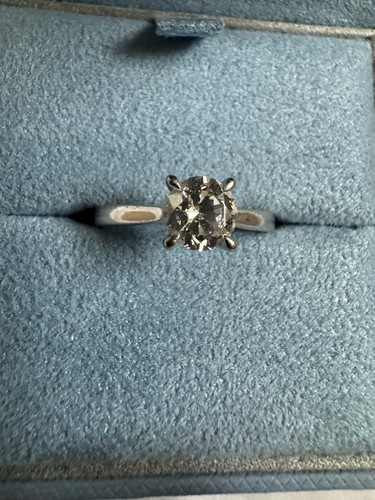Natural diamond solitaire - natural,