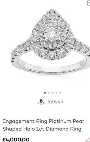 1ct diamond pearl ring from - diamond,