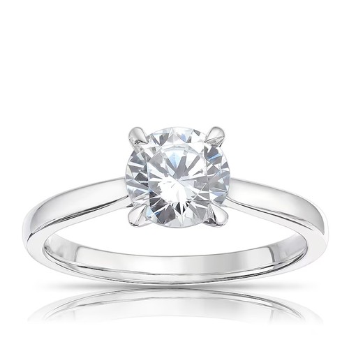 Natural diamond solitaire - natural,