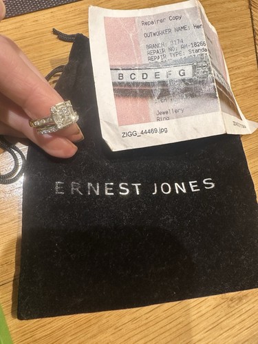 Ernest jones white - jones,