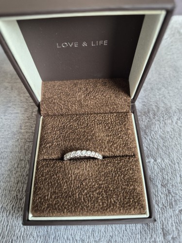 9ct white gold 15ct diamond - white,