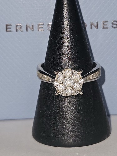 White gold multi stone 75ct - gold,