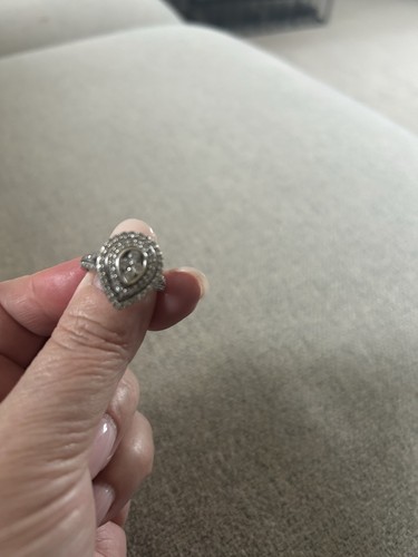 18ct white gold diamond - gold,
