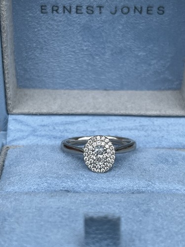 Platinum 50ct diamond oval - platinum,